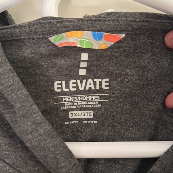 Men’s Gray Zip Up Sweater - Picture 3 of 5